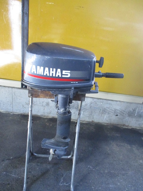 YAMAHA ヤマハ　船外機　5馬力　5CS　6E3　2スト　L足　目玉品！ 売り切り！ 現状販売！ 格安スタート！　A