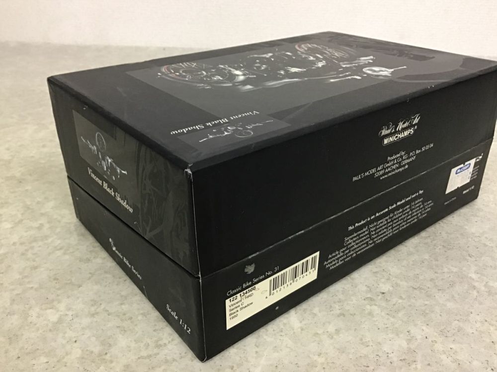ミニチャンプス 1/12 Vincent HRD Series C ブラック・シャドー 1950