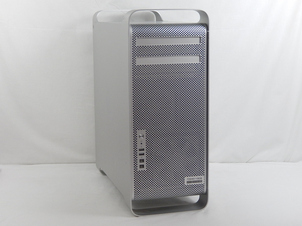 1円～Apple MacPro Mid 2012/XeonW3565 4コア 3.2GHz/6GB/HDD5TB/DVDRW/OS 10.7.2【同梱不可】