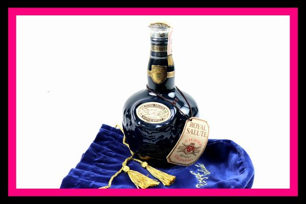 21年 ロイヤルサルート 未開栓 ROYAL SALUTE 青 700ml シグネチャー