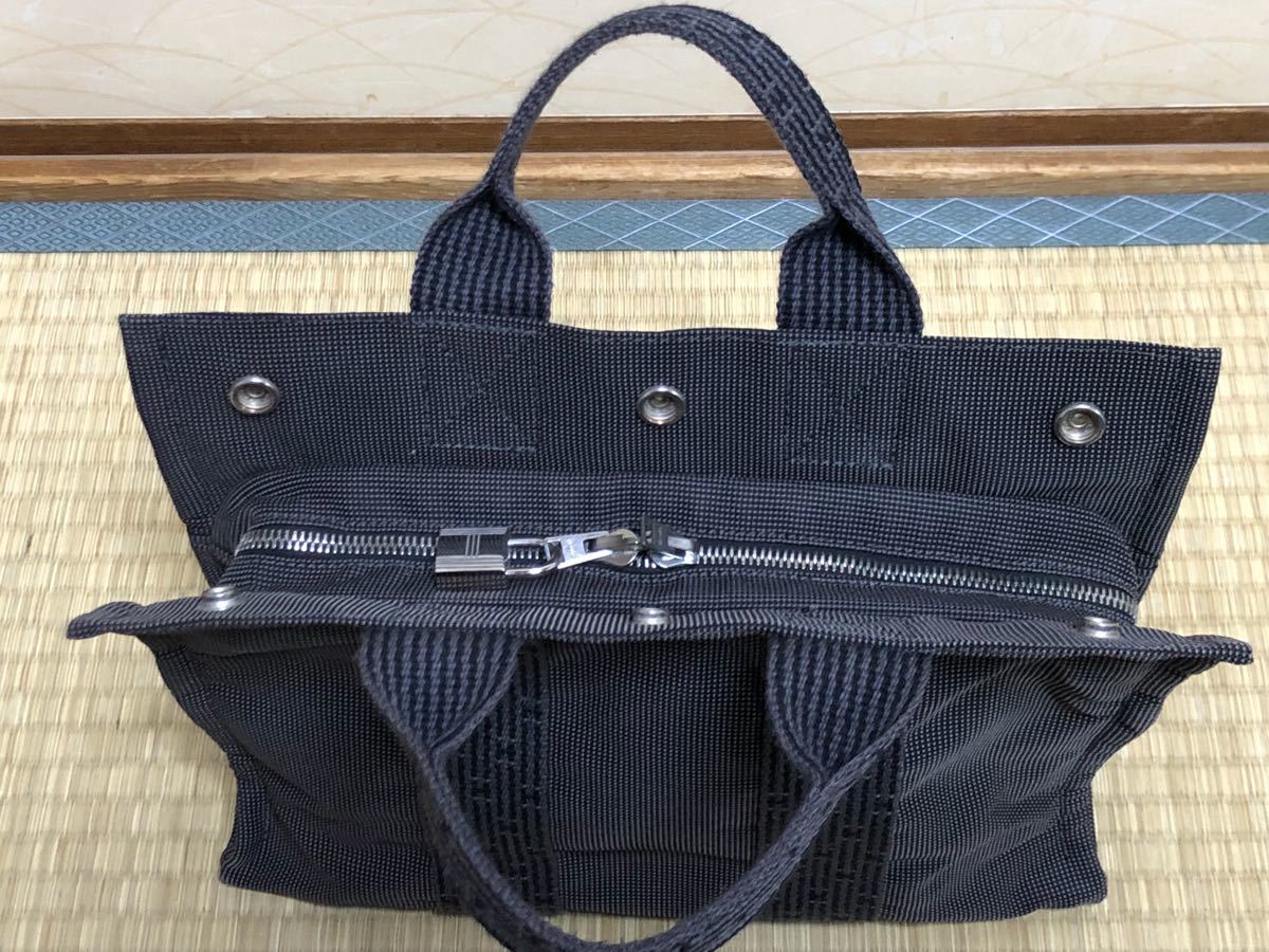 送料無料！HERMES エルメス エールライン トートバッグ ハンドバッグ 