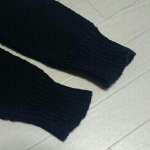 【送料無料】Polo by Ralph Lauren ラルフローレン 星条旗 ニット セーター ショールカラー ネイビー M