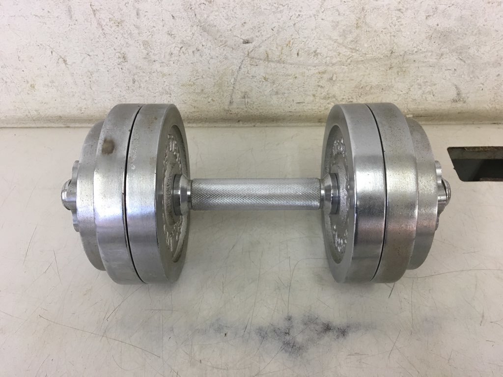 1114[4] AUSSIE 合計13kg ダンベル バーベル 筋トレ 中古 