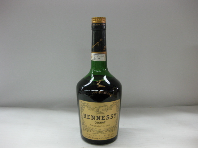 古酒【未開栓】HENNESSY/ヘネシーVSOPリザーブ 箱付き コニャック