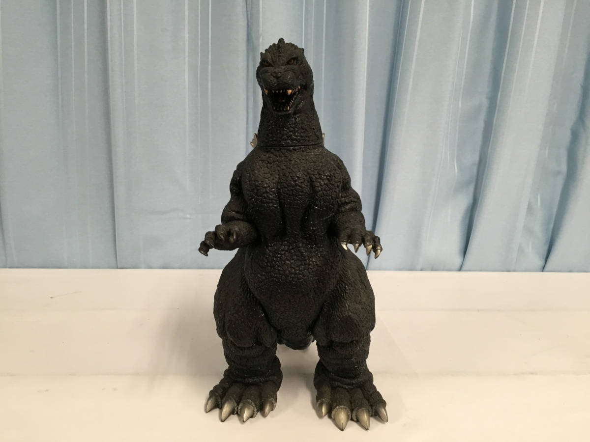 33-1118-08]【現状品】バンダイ 1/270 ゴジラ ビッグサイズ ソフビ VS