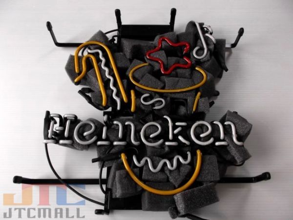 Heineken ハイネケン ビール BAR サックス ネオン看板 ネオンサイン