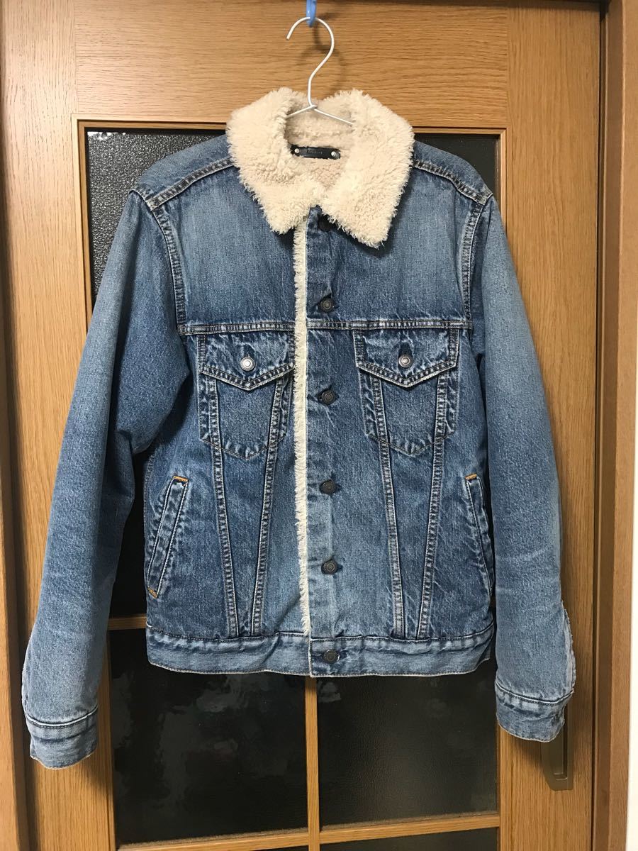 MINEDENIM マインデニム 16aw BOA DENIM JACKET ボアデニムジャケット 