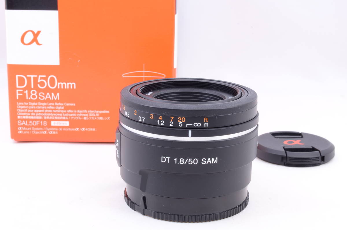 50mm DT SAM F1.8 単焦点レンズ SONY APS-C対応 Sony Photography Lens 