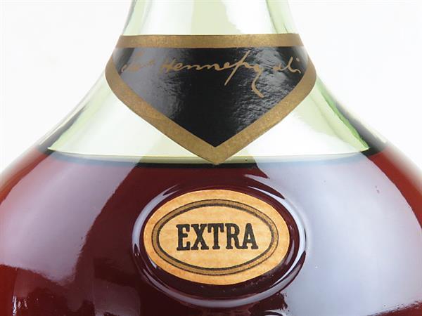 さ*ん様 ⑰Hennessy EXTRA JASグリーンボトル　箱付 1円～ ヘネシー エクストラ 金キャップ グリーンボトル 700ml