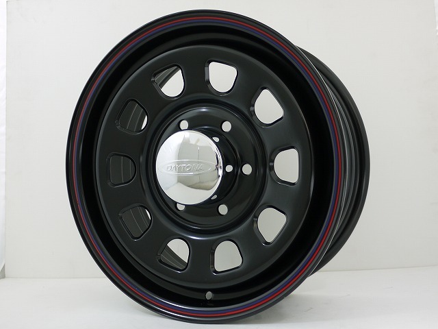 DAYTONAブラック 15-6.0 ＋45 スタッドレスタイヤ GOODYEAR 195/80R15