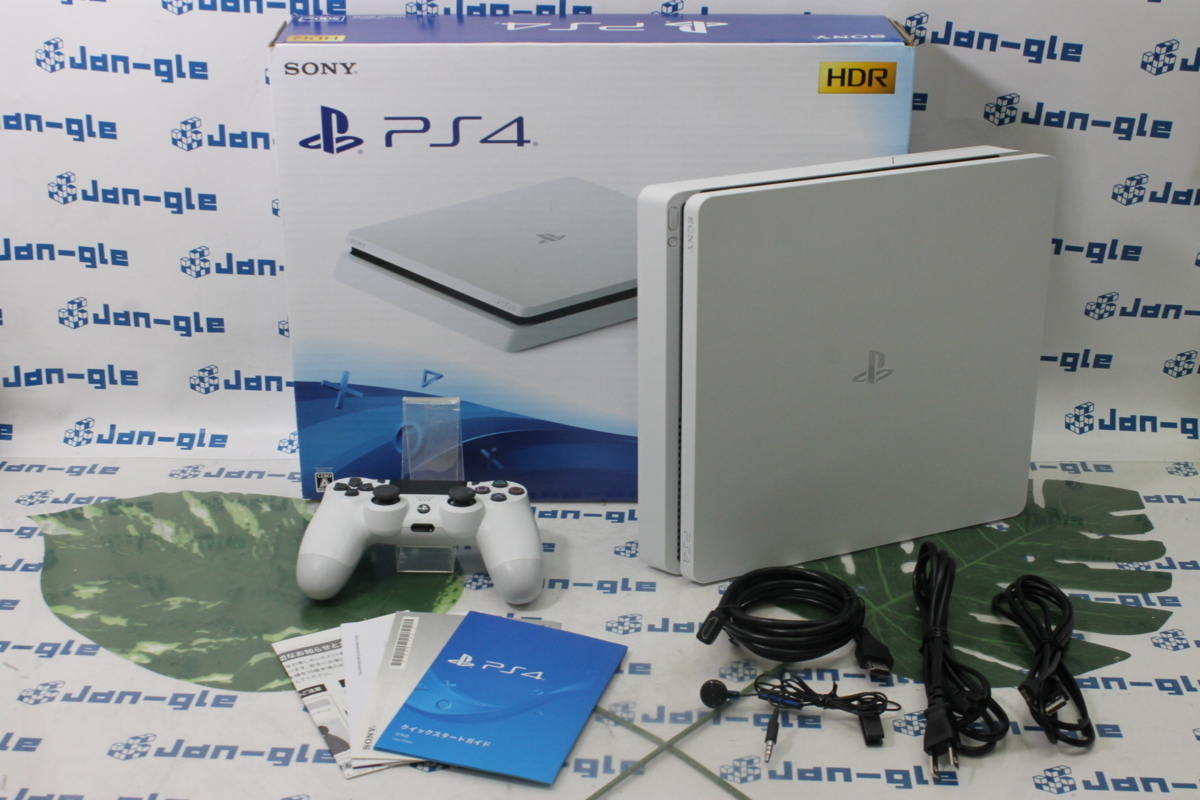 ☆SONY PlayStation 4 グレイシャー・ホワイト CUH-2100AB02 格安1円