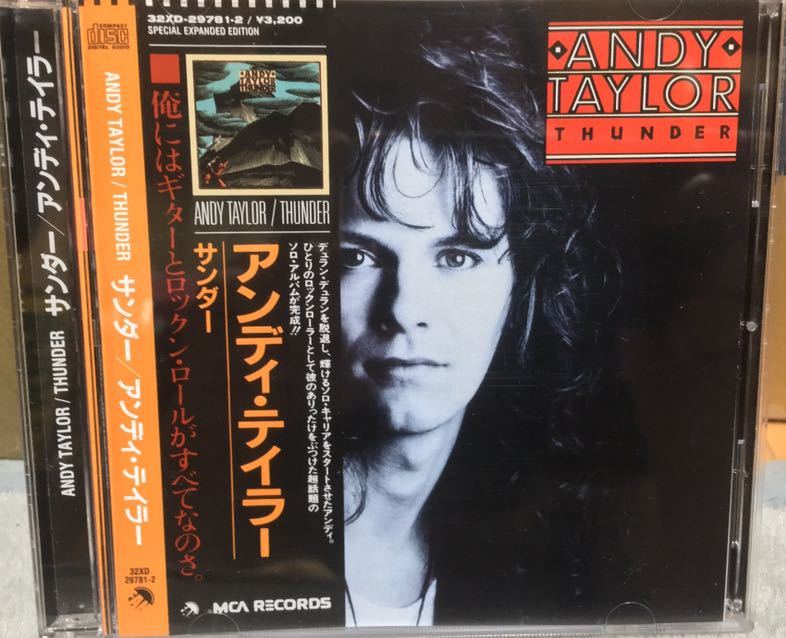 ファンクラブ限定 Andy Taylor THUNDER/アンディテイラー サンダー