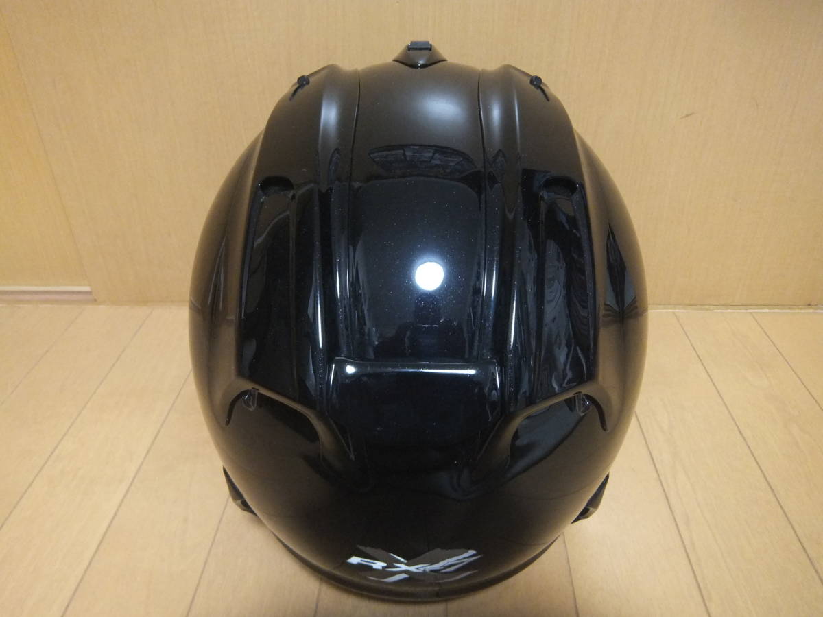 中古 Arai アライ ＲＸ-７Ｘ RX-7X サイズL(59・60) グラスブラック フルフェイス ヘルメット 現行モデル