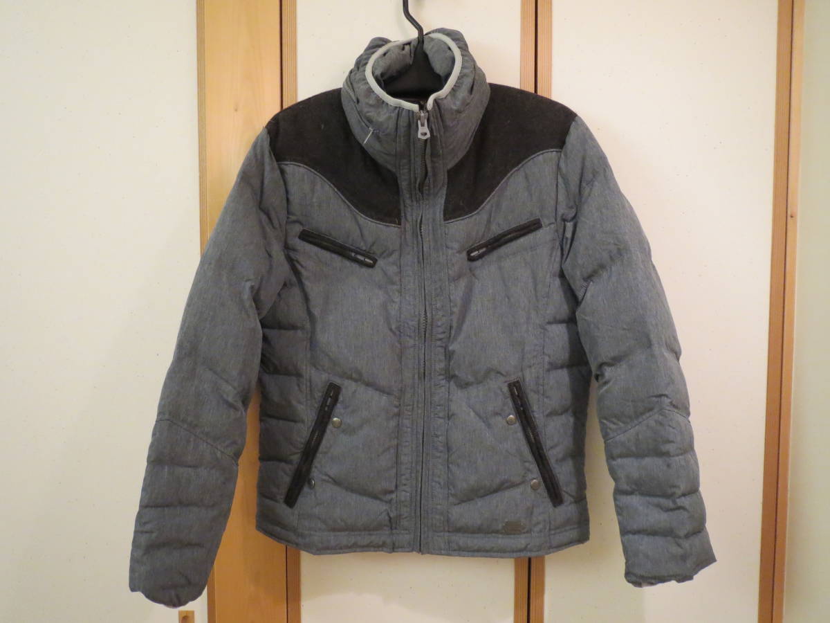 USED ディーゼル ダウンジャケット Lサイズ グレー DIESEL 中古 古着 