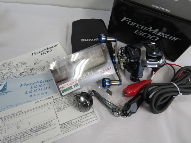  B181122 シマノ Forcemaster600 LIVRE クランク110 セット 釣り用品(その他)｜売買されたオークション情報、yahooの商品情報をアーカイブ公開 - オークファン その他
