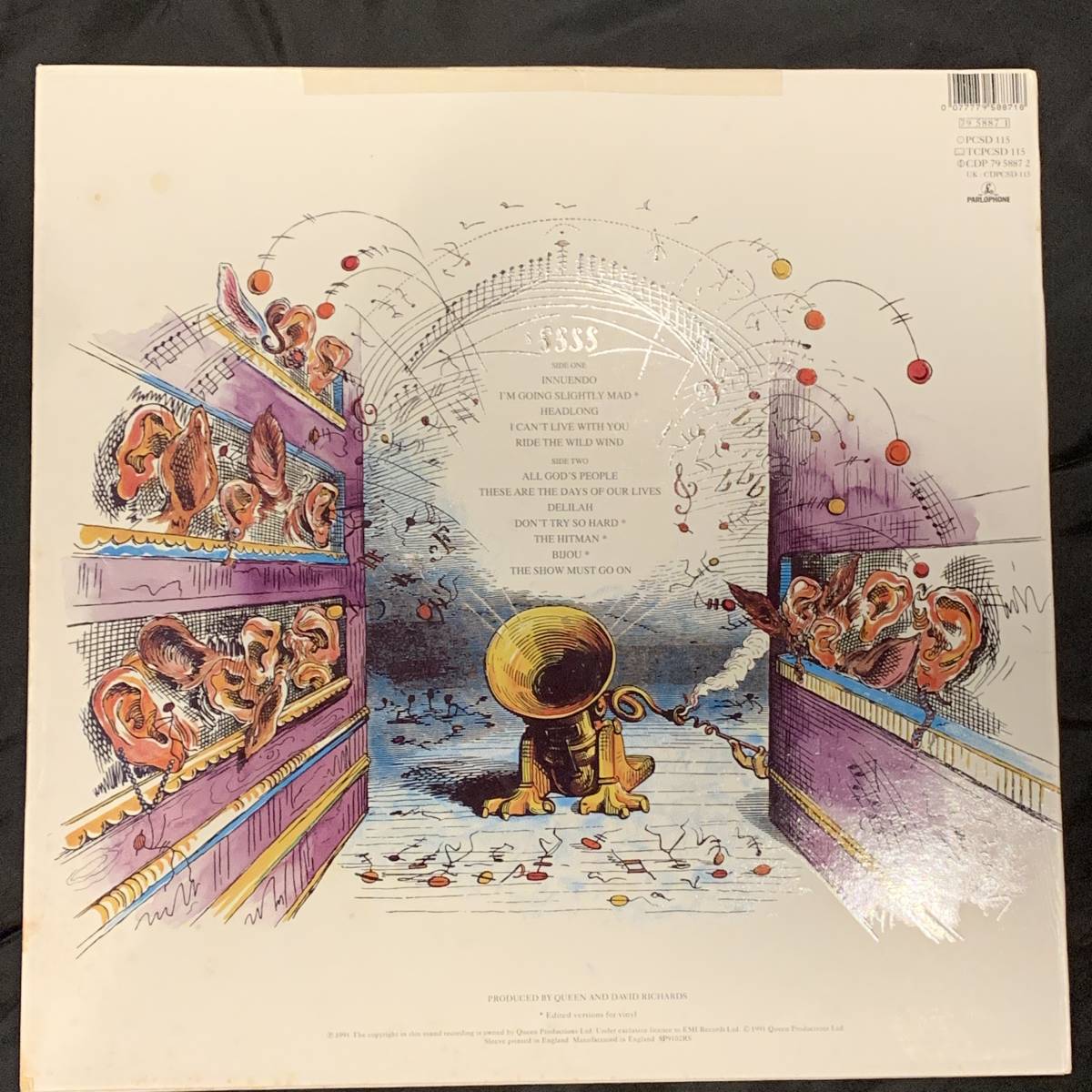 Queen 'Innuendo' 12 Queen 'Innuendo' 12