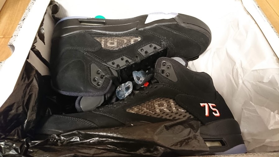 ★新品 26.0cm Air Jordan 5 Retro JORDAN×PSG US8 ナイキ ジョーダン パリサンジェルマン jordan5（靴サイズ（cm）26.0）の通販 AIR 0 Retro Air NIKE