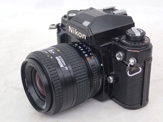 NIKON 一眼レフカメラ FA + AF NIKKOR 35-70mm F3.3-4.5 レンズ付き ニコン ▽ 54A8A-3
