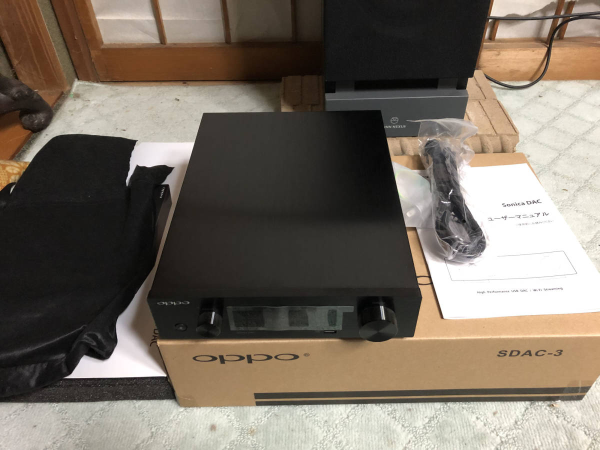 DAC OPPO Sonica | SDAC-3 ソニカダック 元箱付き 完動品｜Yahoo!フリマ