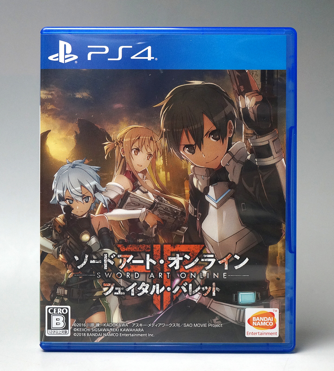 PS4 中古ソフト ソードアート・オンライン フェイタル・バレット