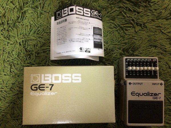BOSS GE－7 イコライザー 箱・説明書付き 【公式通販】