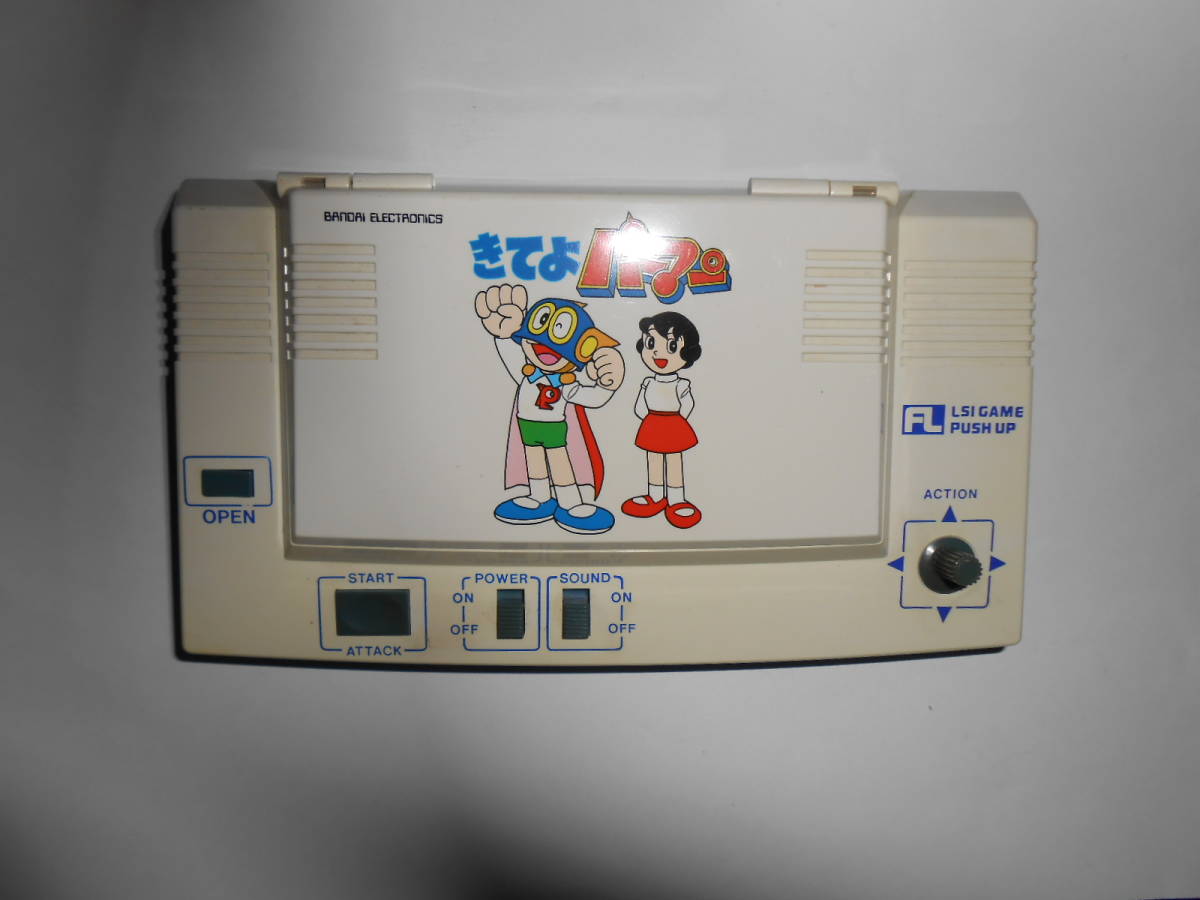 当時物 BANDAI きてよパーマン （検）パーマン LSIゲーム レトロゲーム