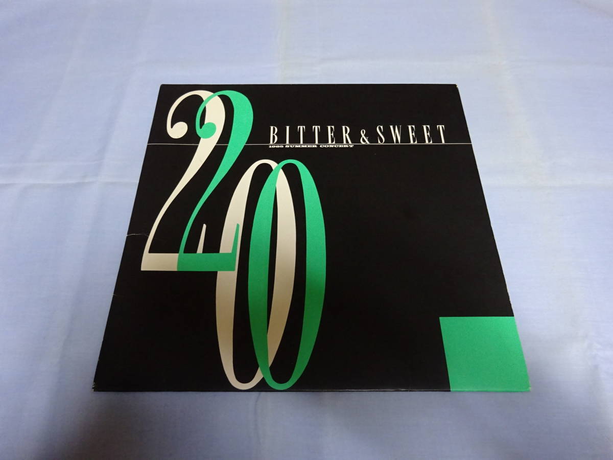 中森明菜「BITTER & SWEET」1985 ツアー パンフ 写真集 【公式通販】