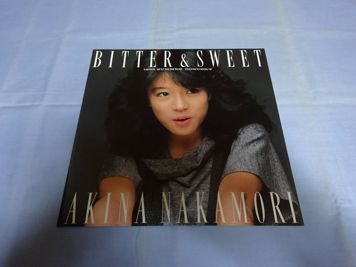 中森明菜「BITTER & SWEET」1985 ツアー パンフ 写真集 【公式通販】
