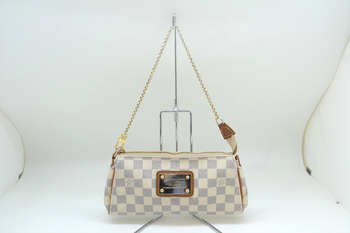 LOUIS VUITTON ルイ・ヴィトン N55214 エヴァ ダミエ・アズール 