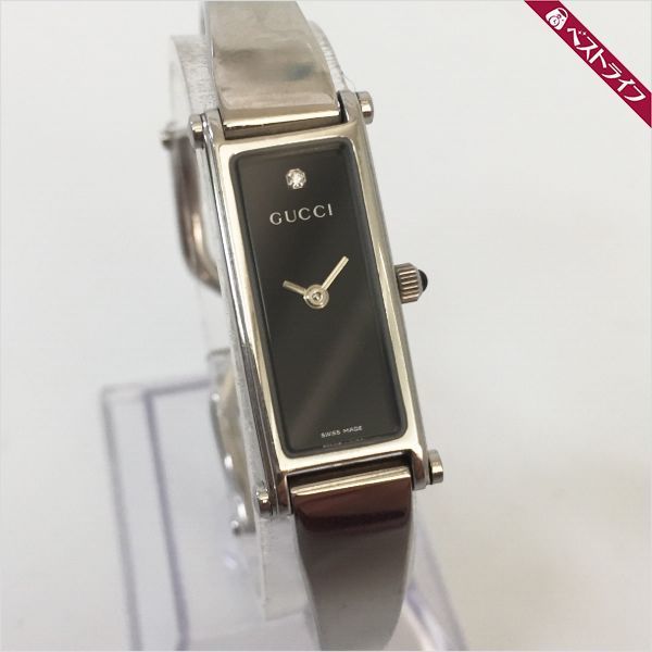 グッチ 1500L QZ GUCCI ・ バングルウォッチ ゴールド⁄金色系）の