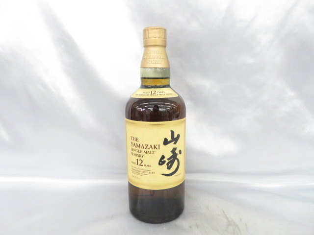飲料・酒 山崎12年 シングルモルトウィスキー 700ml