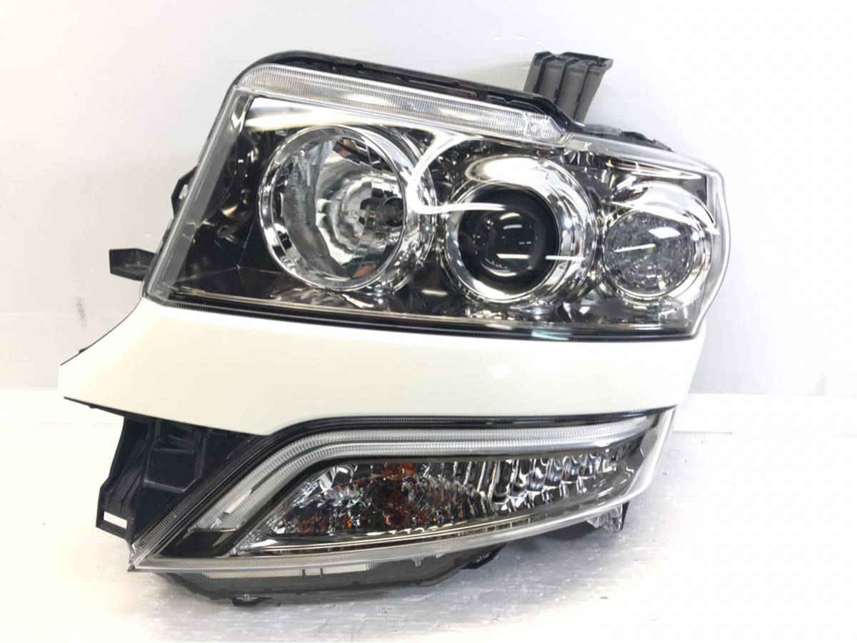 ホンダ N BOX カスタム JF1 JF2 後期 純正 左 HID ヘッドライト 美品