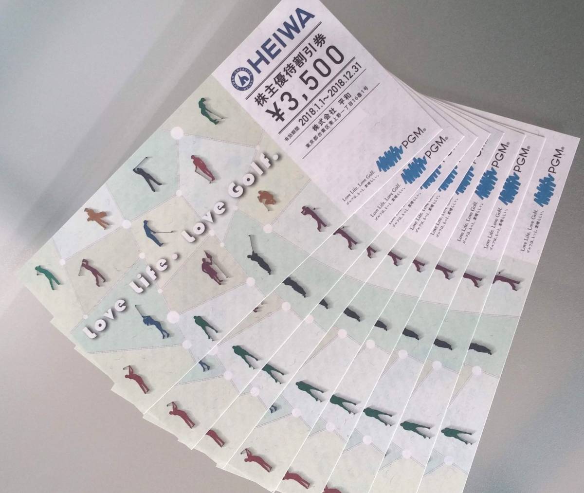 平和 株主優待券 28,000円分（3500円×8枚）2018年12月末まで　簡易書留送料込_1