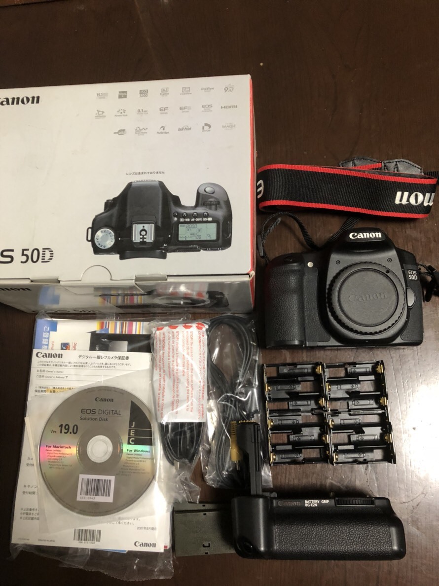 Canon EOS 50D 純正グリップセット！ 【公式通販】