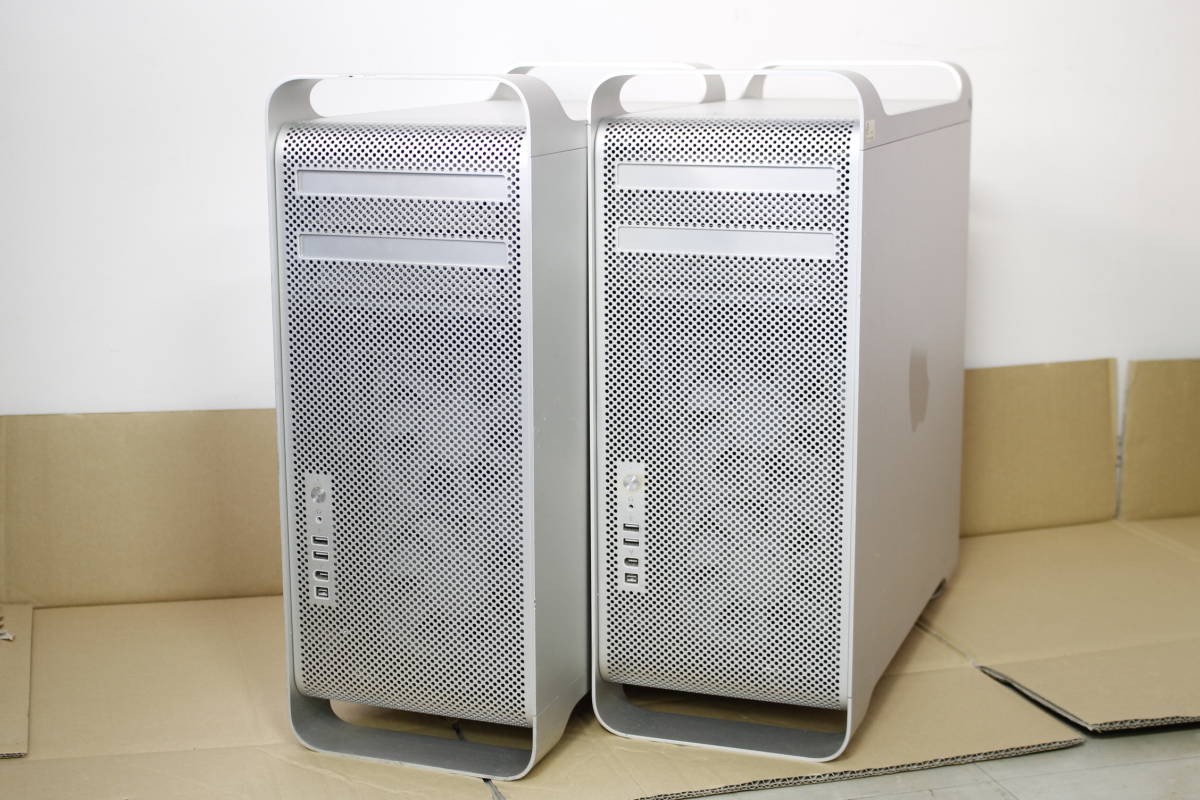 ジャンク Mac Pro 2008・Mac Pro 2006の2台セット Mac Pro MacPro G5修理