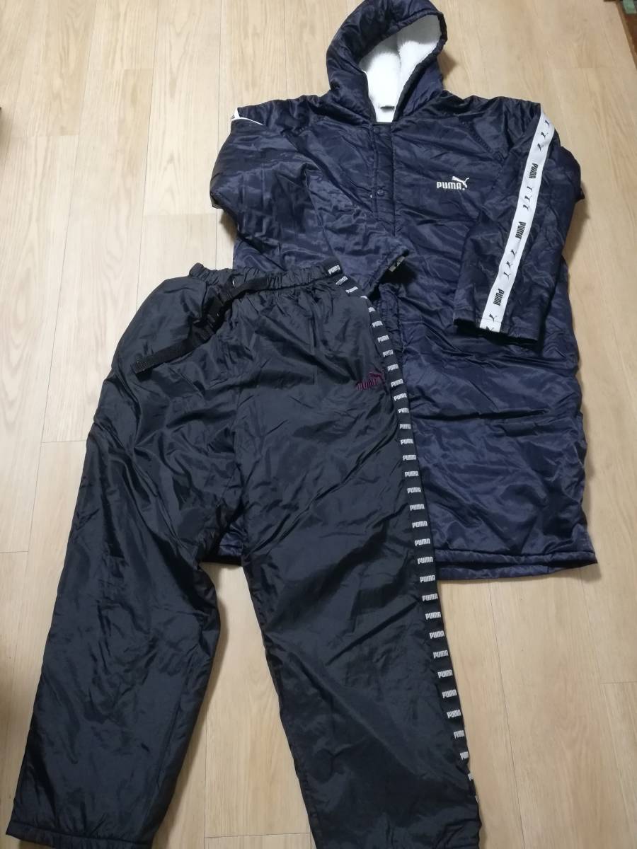 PUMA ベンチコート ＋ ロングパンツ セット プーマ PUMA ジュニア 