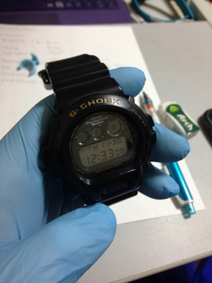 DW-6900FS Casio Rare G-Shock 9mm Bullet Edition Limited Watch G 