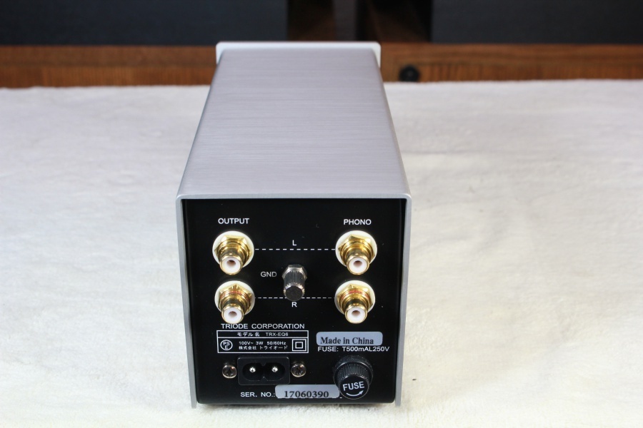 即決 TRIODE TRX-EQ6 フォノイコライザー 元箱あり 【公式通販】