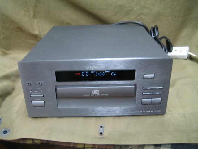 ◎名機 KENWOOD ケンウッド DPF-7002 CDプレイヤー ステレオCDデッキ