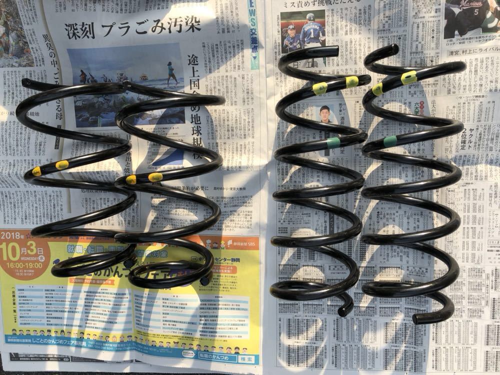 新車外し スズキ エブリィバン DA17V 純正サスペンション スプリング
