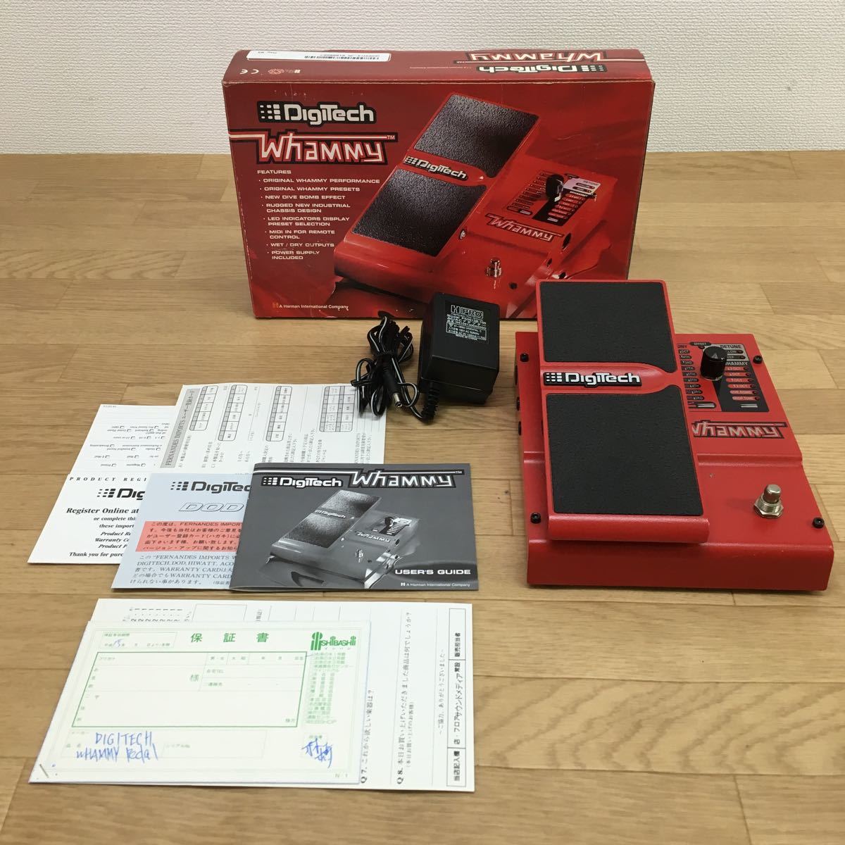 DigiTech/デジテック■Whammy/ワーミー※通電確認のみ【MKY06C】