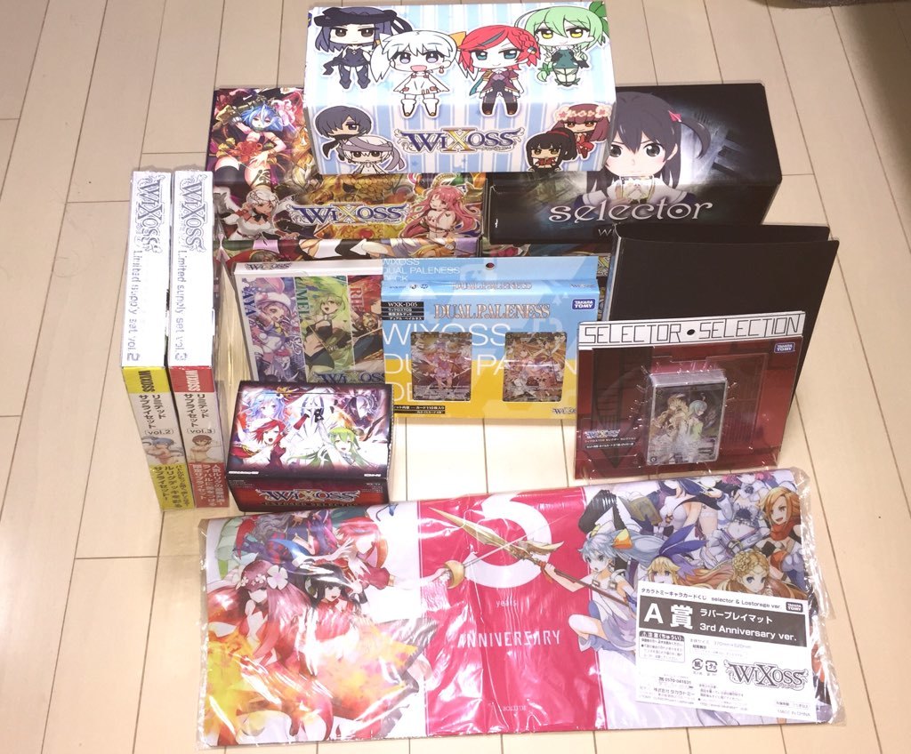 ゼブルさま専用　ウィクロス WIXOSS　引退品まとめ売り WIXOSS＞ ウィクロス引退 まとめ売り カード プレマ スリーブ等 WIXOSS