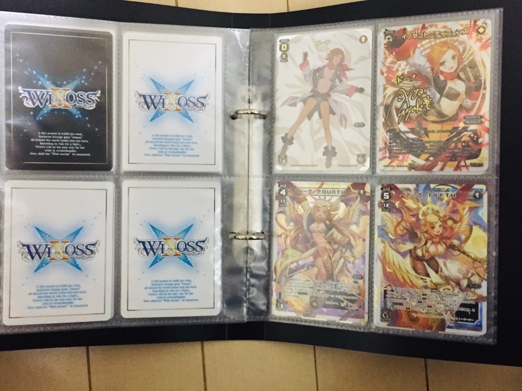 WIXOSS＞ ウィクロス引退 まとめ売り カード プレマ スリーブ等 WIXOSS