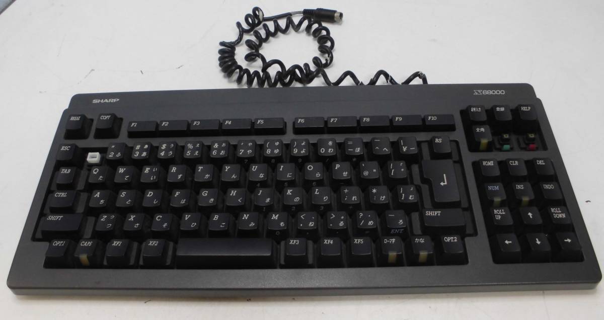 SHARP シャープ X68000compact キーボード DSETK0025CE01 ジャンク