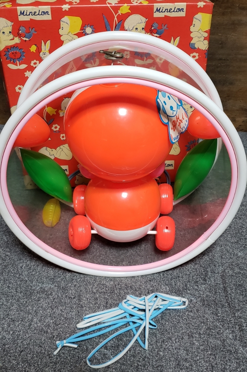 ミネロン製品 起き上がりこぼし セルロイド 昭和の玩具 レトロ