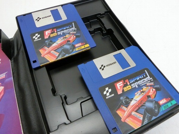 185fo/601C○MSX2 ソフト F-1スピリット3Dスペシャル フロッピー