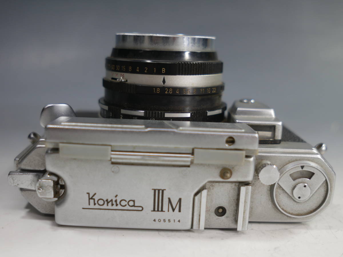 ◇Konica 【ⅢM】 Hexanon 1:1.8 f=50mm コニカ 小西六