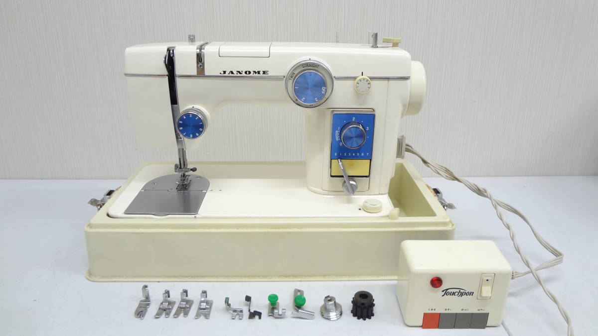 JANOME ジャノメ ミシン MODEL 0 ハンドクラフト レトロ 足踏みペダル 