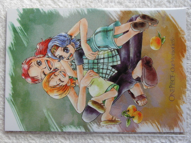 ワンピース ウエハース Our Memories No 3 ナミ ノジコ ベルメール メモリーズカード トレーディングカード 売買されたオークション情報 Yahooの商品情報をアーカイブ公開 オークファン Aucfan Com