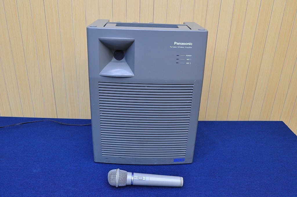 Panasonic WX-282C WX-3100 ワイヤレスアンプマイクセット 【公式